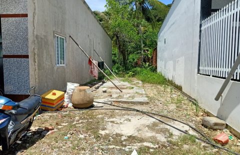 THỬA ĐẤT 150M² ĐỐI DIỆN KÊNH RẠCH VƯỢC GIÁ 490 TRIỆU