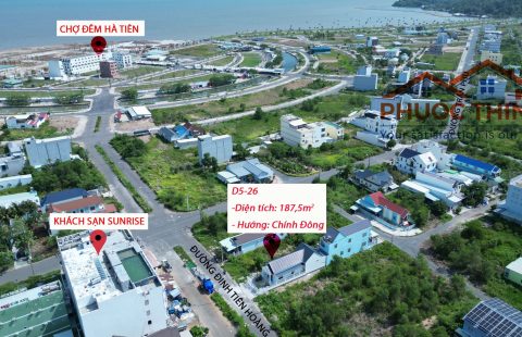 ĐẤT NỀN D5-26 KHU ĐÔ THỊ MỚI HÀ TIÊN