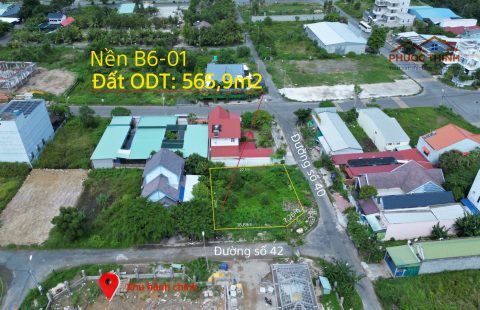 CHO THUÊ NỀN GÓC B6-01 KHU ĐÔ THỊ MỚI HÀ TIÊN