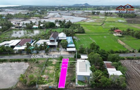 NỀN ĐẤT MẶT TIỀN ĐẸP ĐƯỜNG TỈNH LỘ 28 – LỰA CHỌN TUYỆT VỜI CHO PHÂN KHÚC BẤT ĐỘNG SẢN TẦM TRUNG!