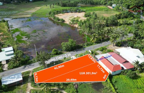 THỬA ĐẤT MẶT TIỀN TỈNH LỘ 28 - VỊ TRÍ TRỌNG ĐIỂM, GẦN KHU DU LỊCH MŨI NAI