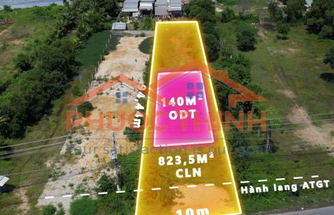 BÁN ĐẤT MẶT TIỀN QUỐC LỘ 80 GẦN TƯỢNG ĐÀI MẠC CỬU - DIỆN TÍCH LÝ TƯỞNG