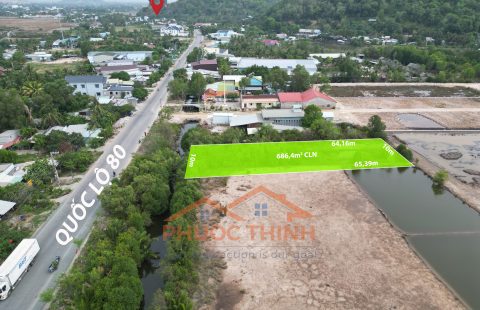 ĐỪNG BỎ LỠ THỬA ĐẤT VỊ TRÍ NẰM NGAY TRỤC ĐƯỜNG QUỐC LỘ 80