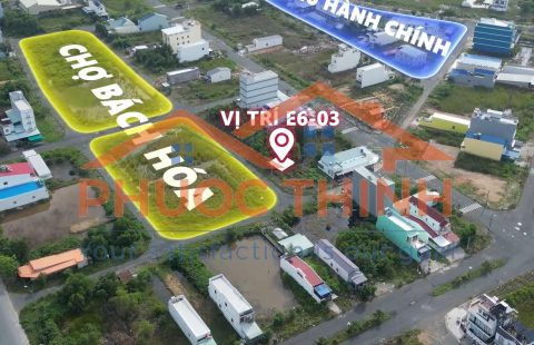 NỀN E6-03 VỊ TRÍ VÀNG, GẦN NHIỀU TIỆN ÍCH GIỮA TRUNG TÂM KHU ĐÔ THỊ MỚI HÀ TIÊN
