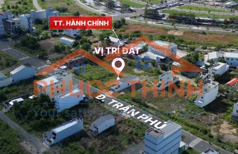 3 NỀN LIỀN KỀ MẶT TIỀN ĐƯỜNG TRẦN PHÚ - VỊ TRÍ ĐẮC ĐỊA GẦN BIỂN, GẦN CHỢ ĐÊM, GẦN TRUNG TÂM